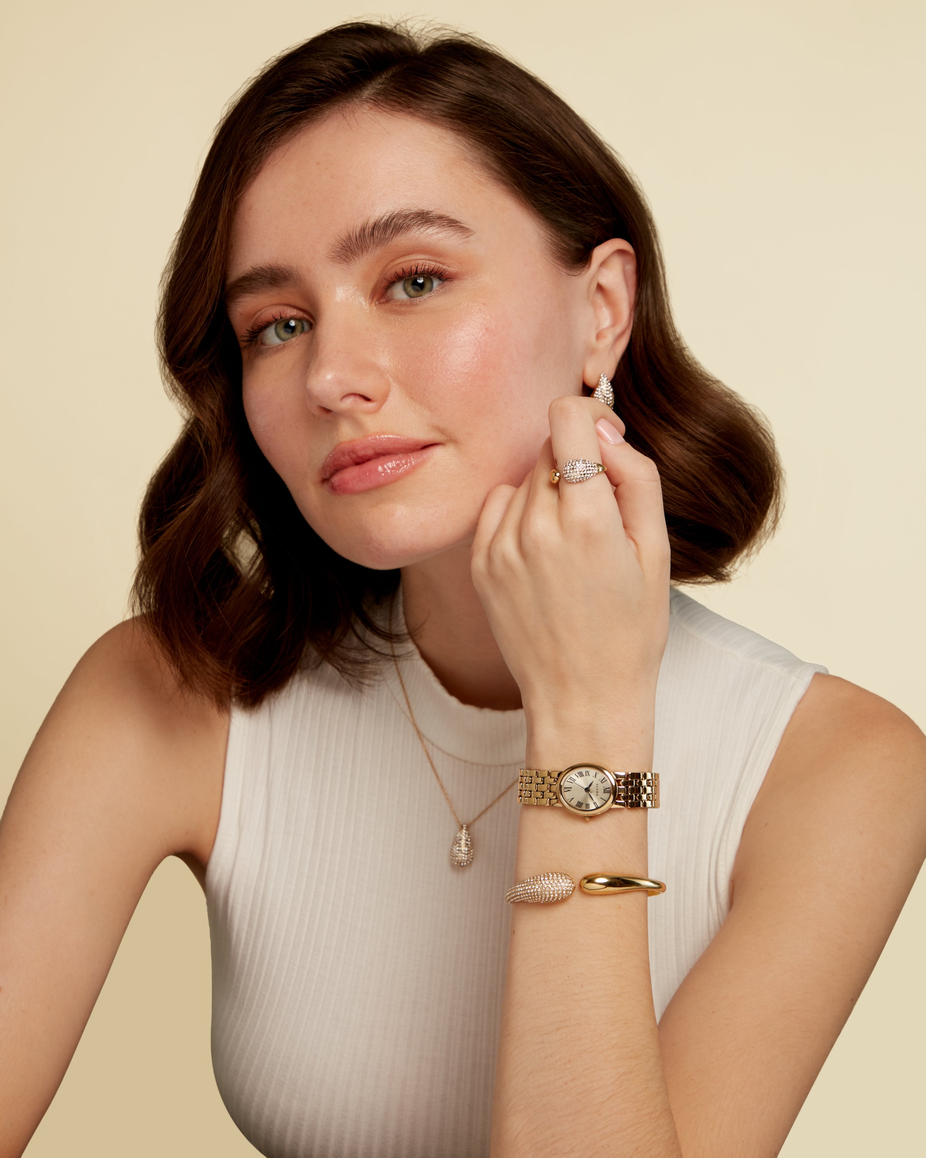 Gold watch – Camille