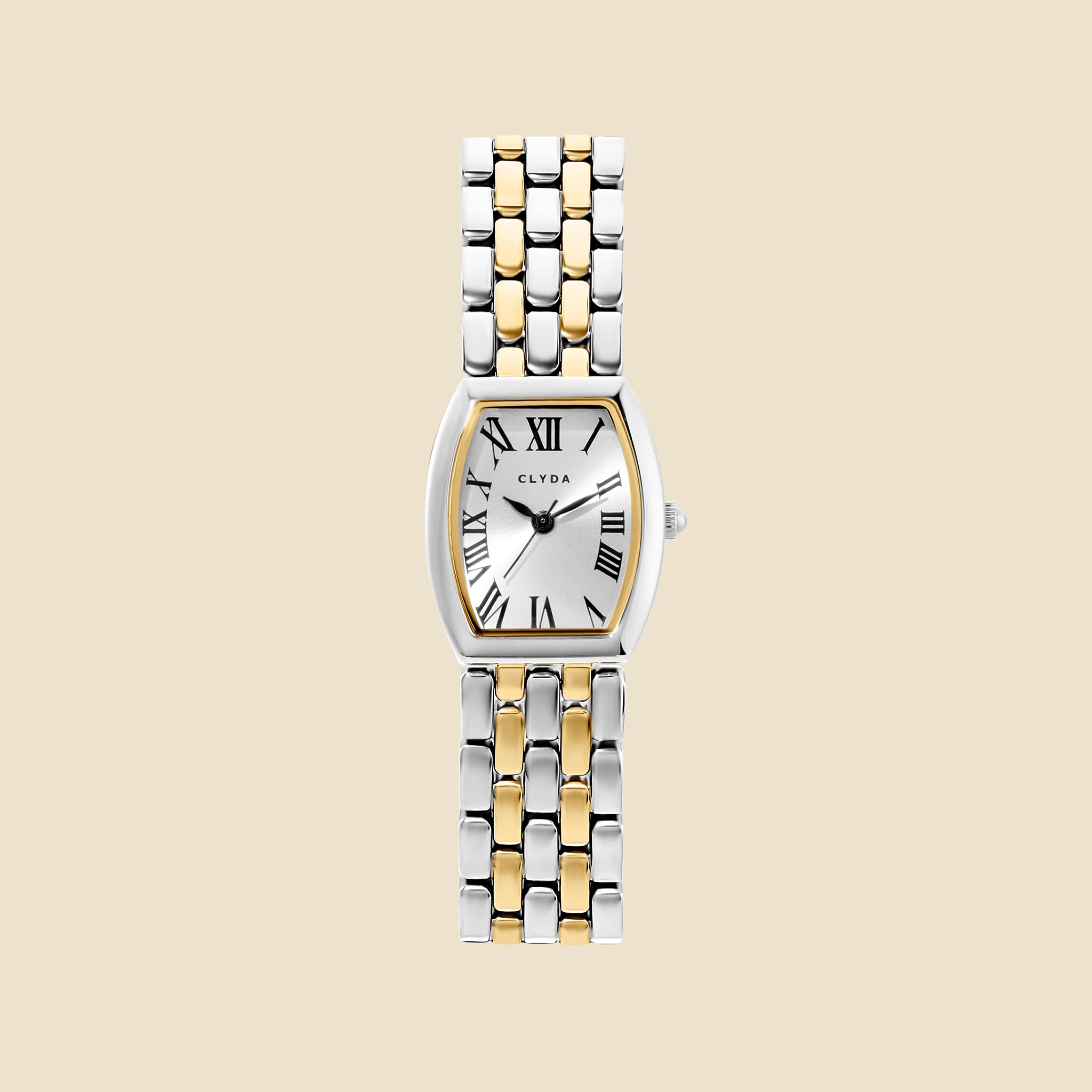 Two-tone silver watch – Claire