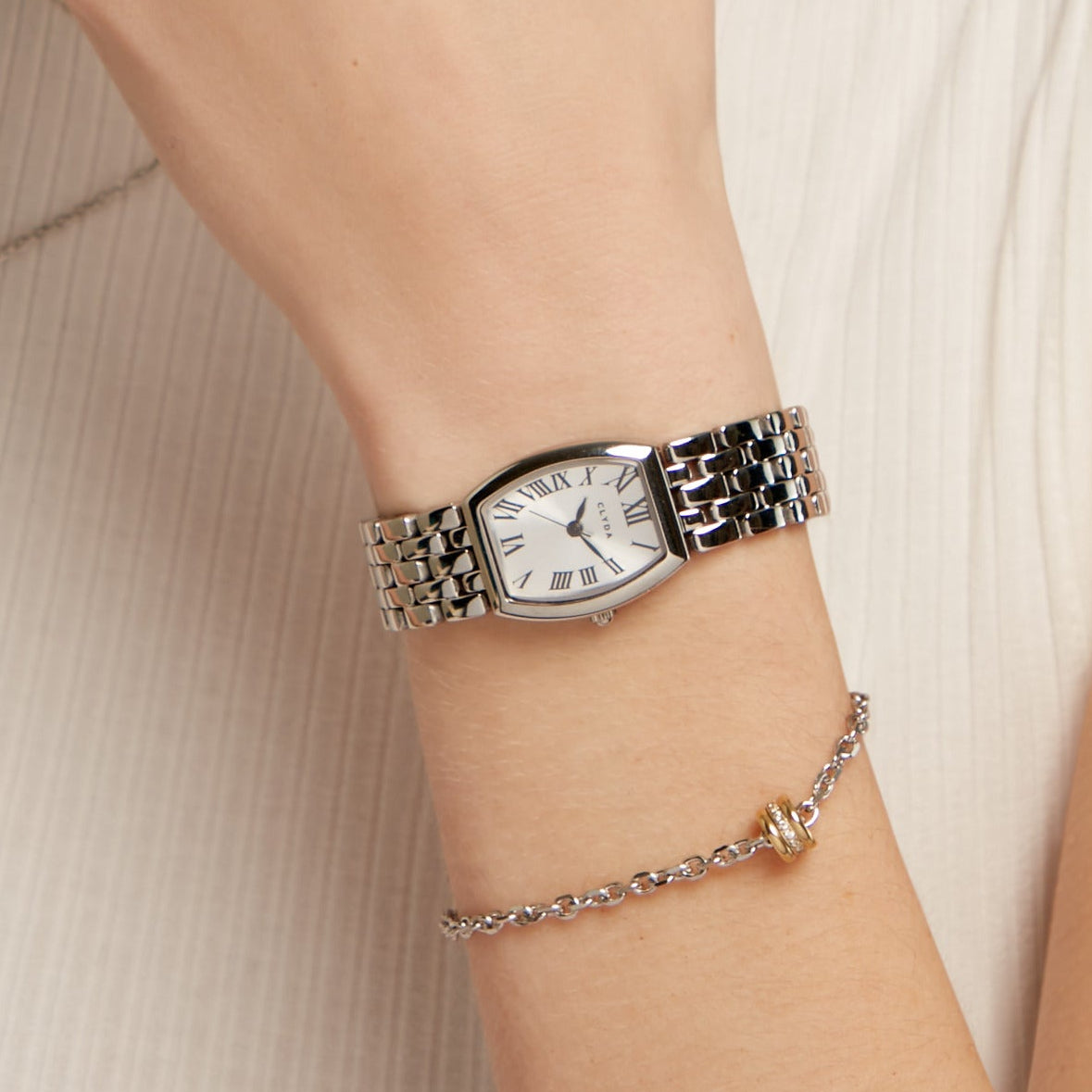 Silver watch – Claire