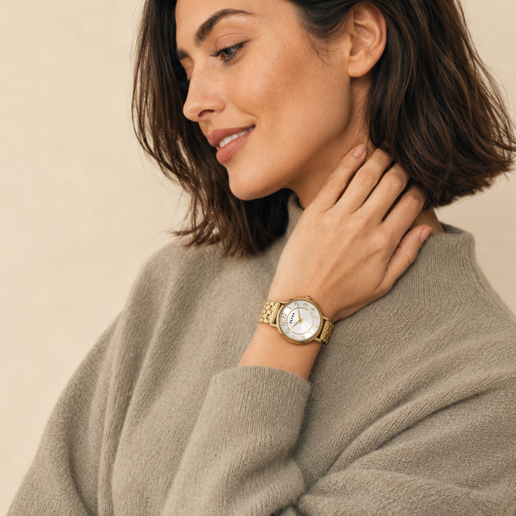 Montre dorée - Noémie