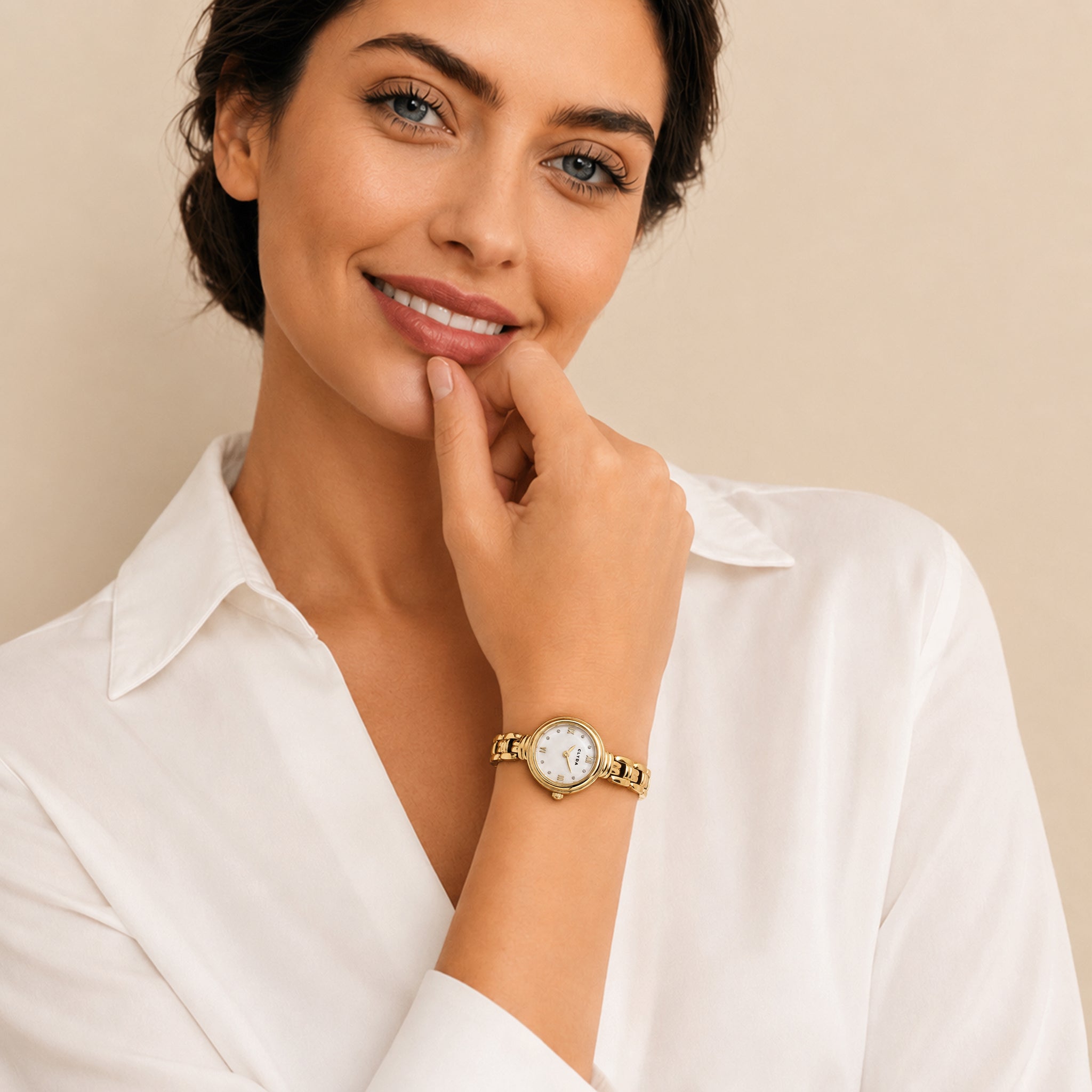 Montre dorée - Élise