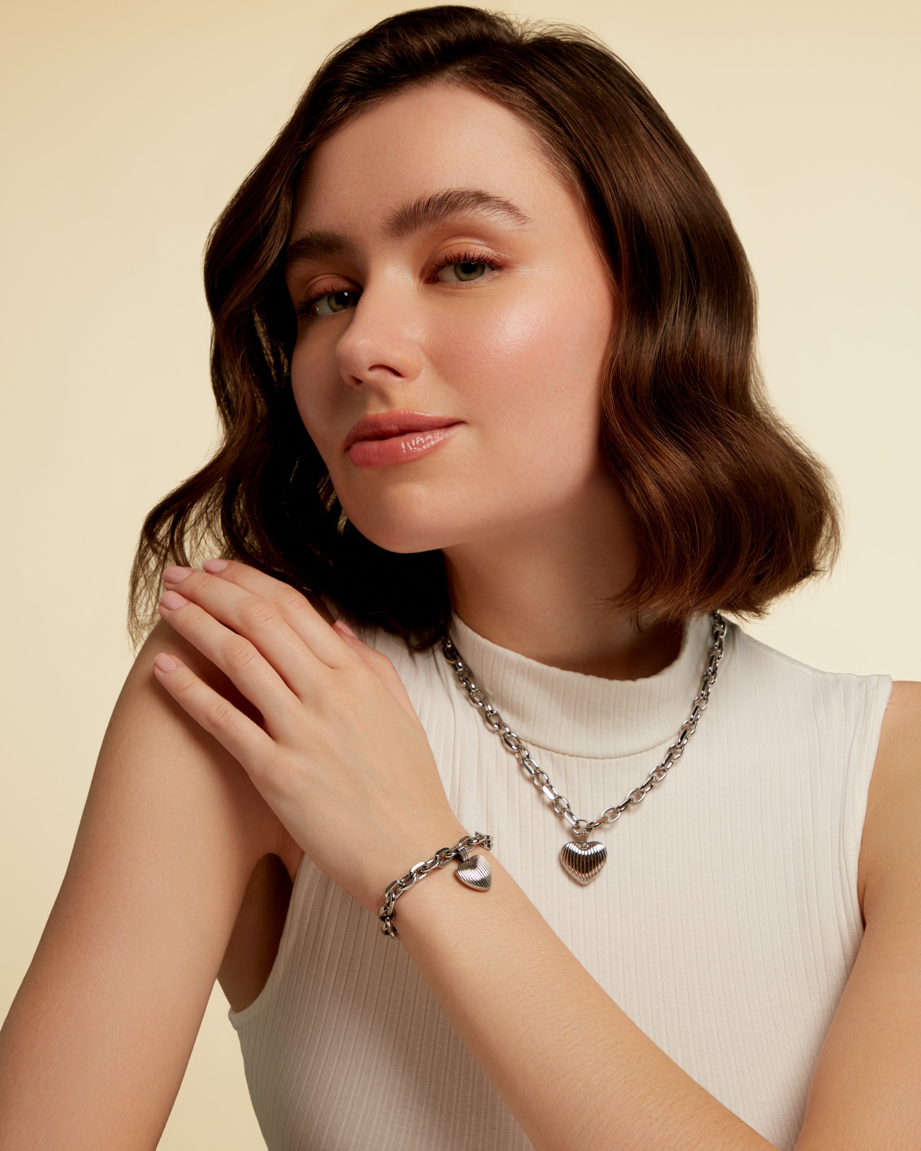 Silver heart necklace – Keepsake