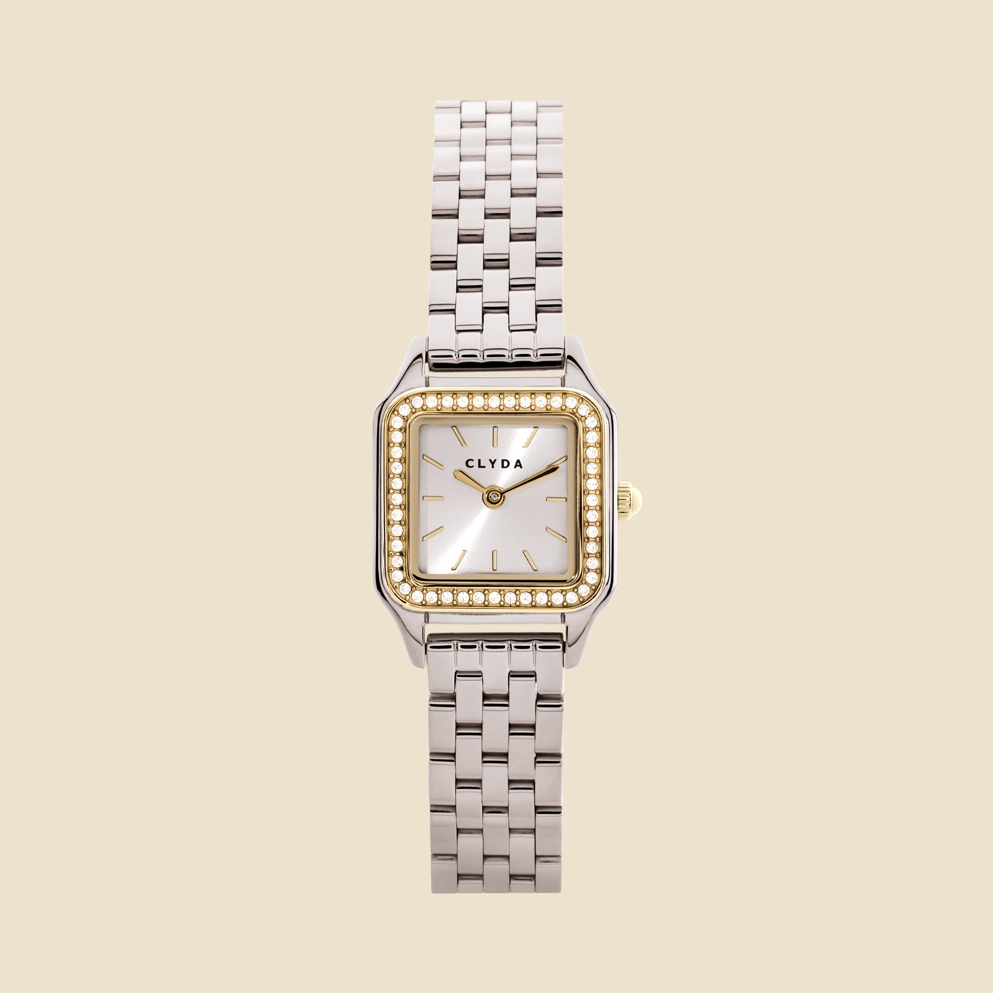 Montre bicolore cadran blanc S - Salomé