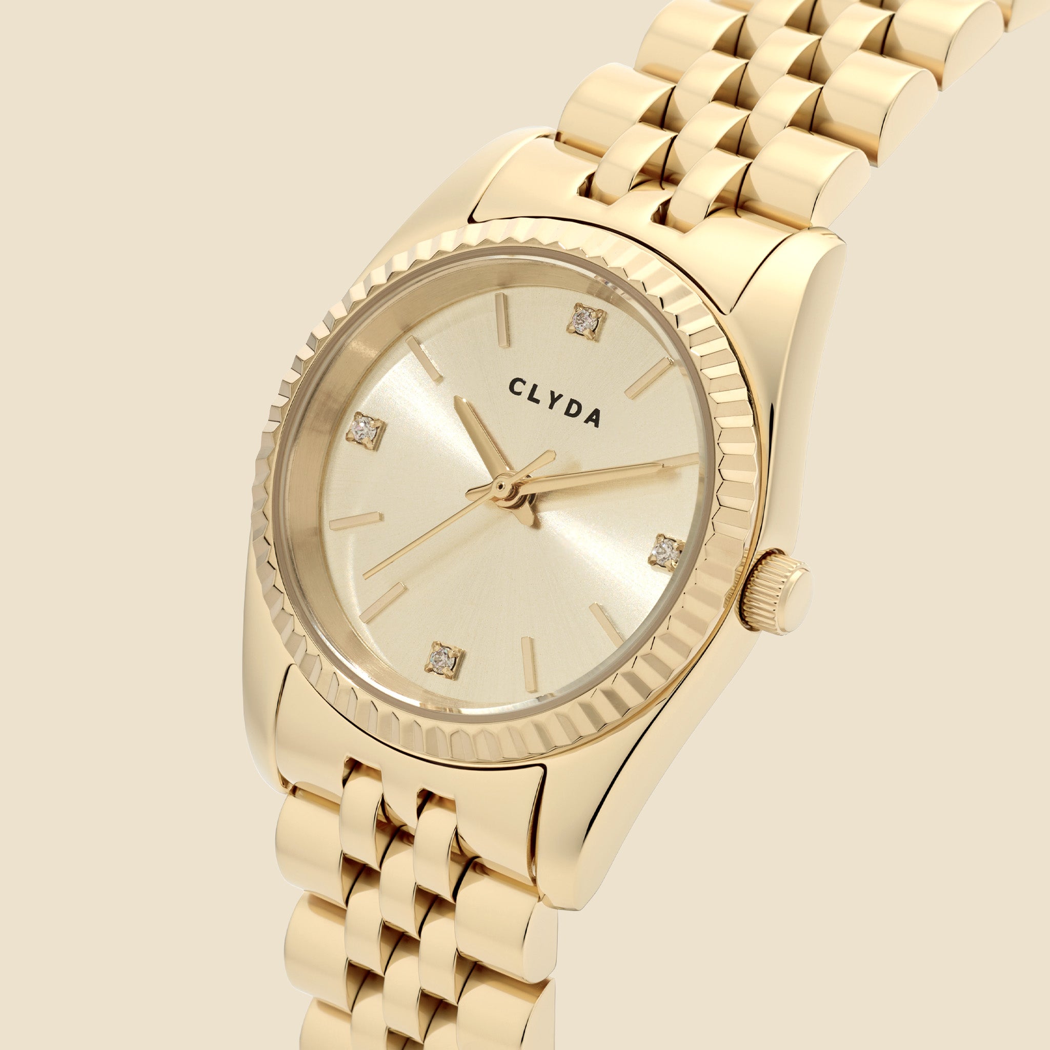 Montre dorée S - Lily