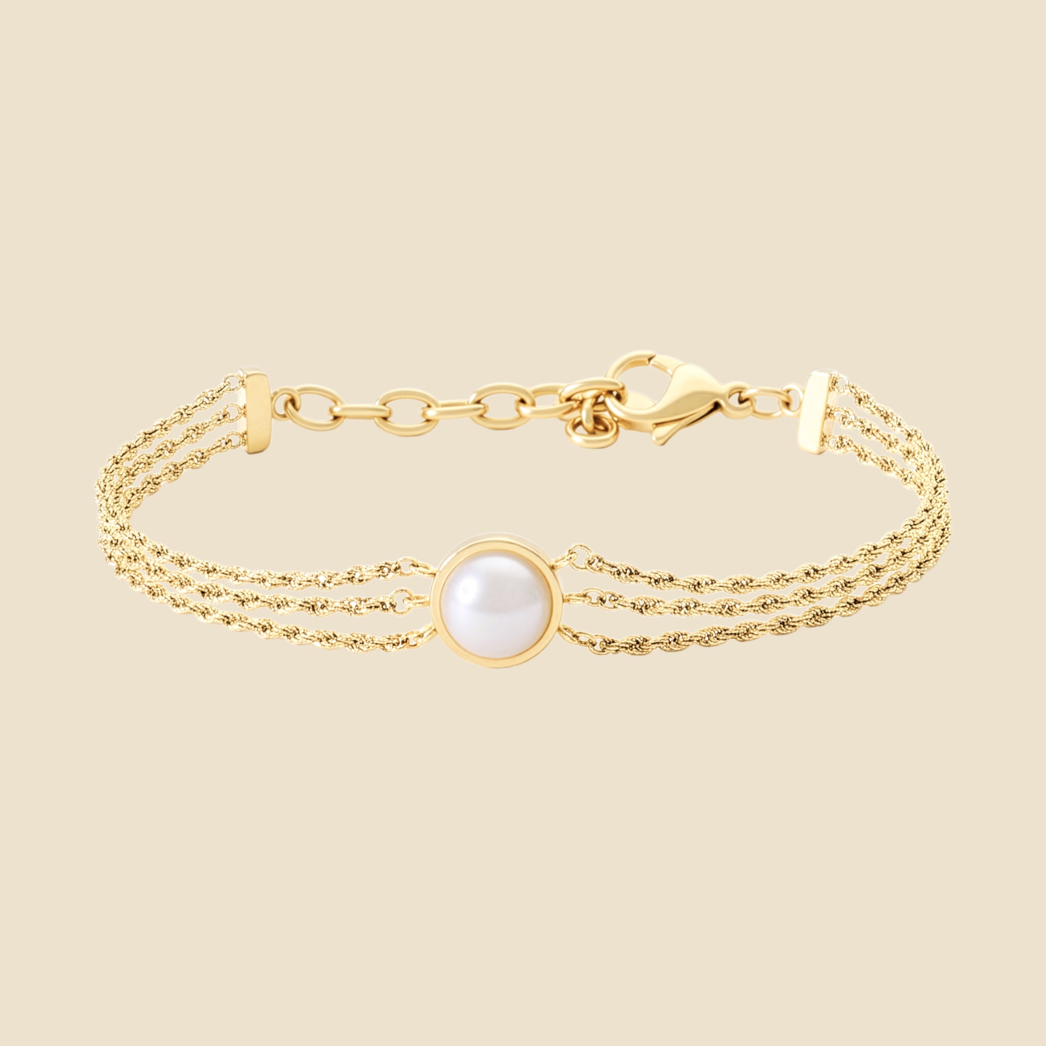 Bracelet doré perle - Mémoire