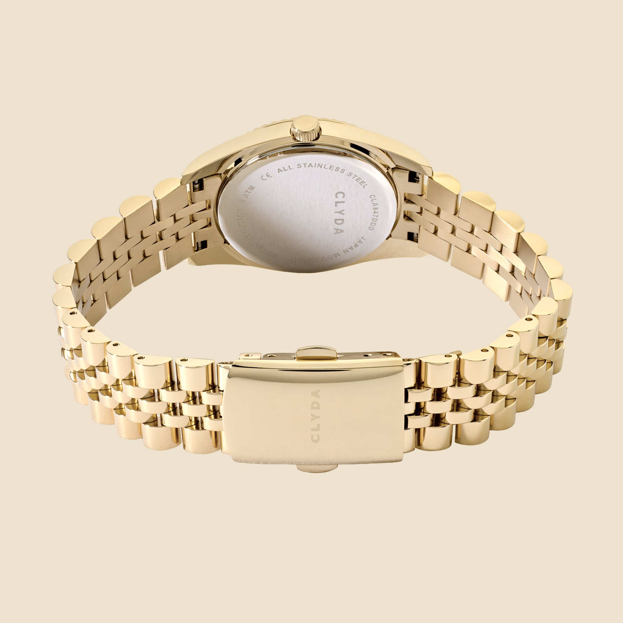 Montre dorée M - Lucie